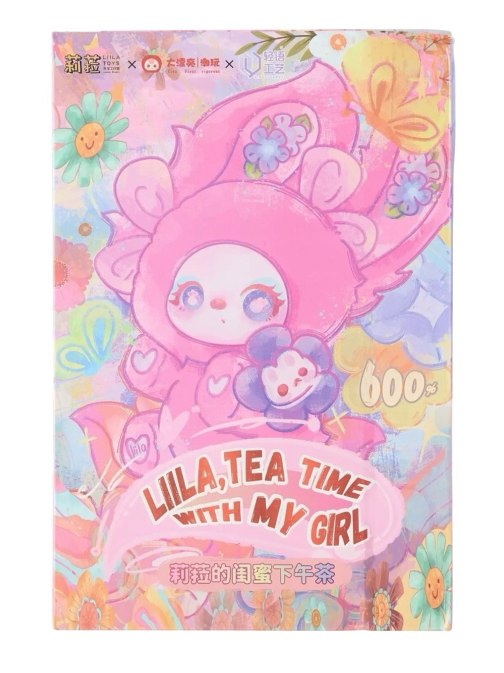 Blind Box Liila Toys "Tea Time With My Girl" 600% series collectible plush doll. - Picture 6 of 10